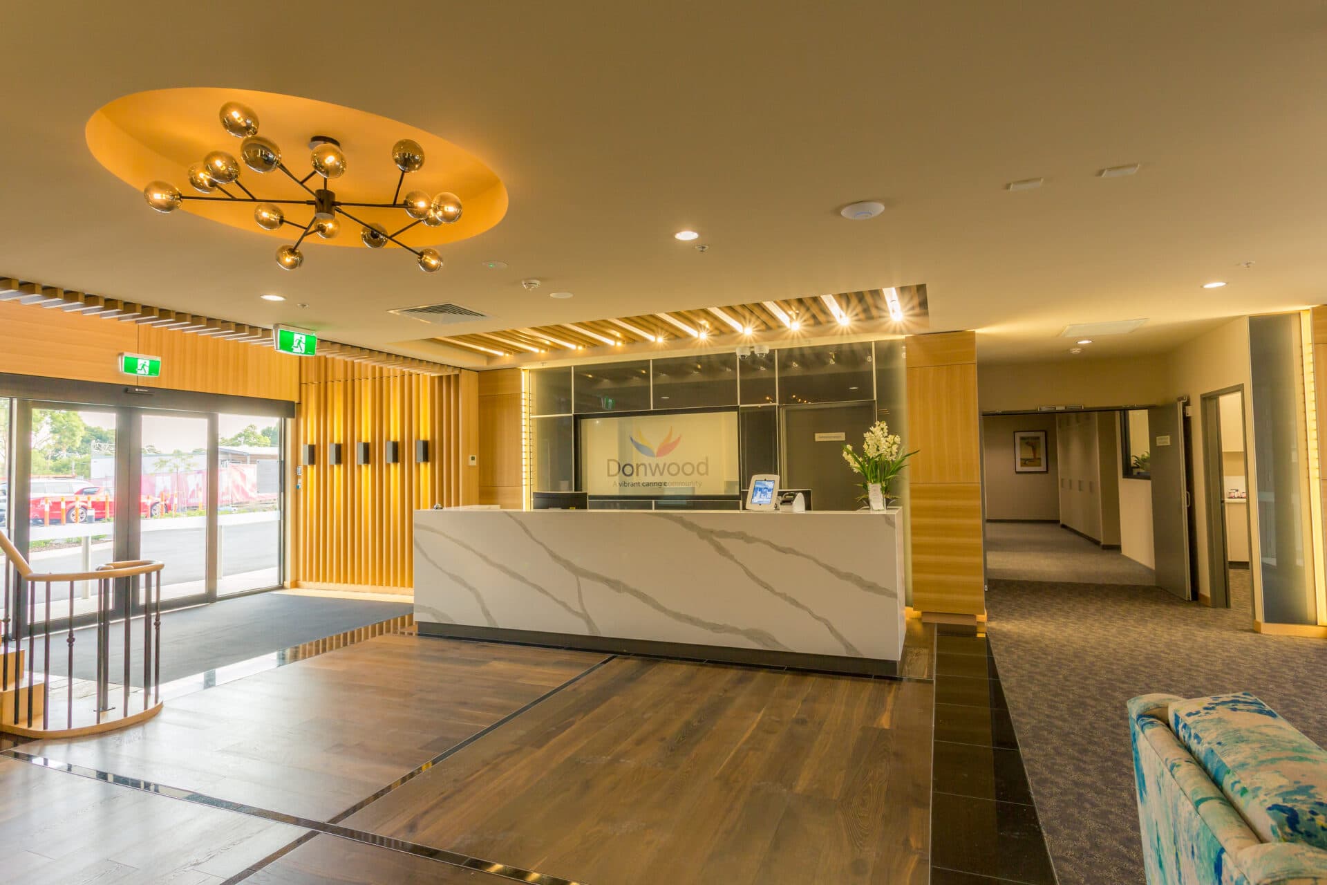 State of the art aged care facility – Reception
