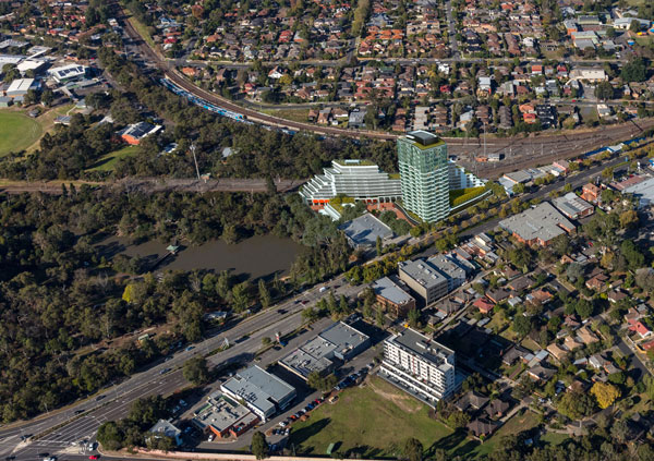 Gateway-Multi-Use-Residential-Commercial-Ringwood-Aerial-View