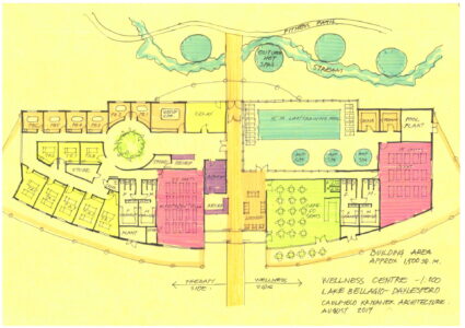 Revised Wellness Centre sketch August 2017 425x300